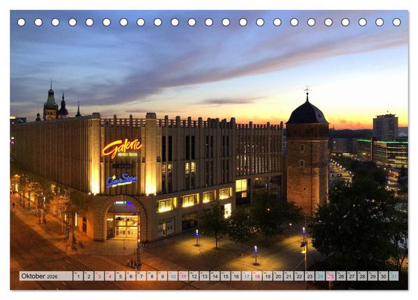 Produktbild: Chemnitz und Umgebung (Tischkalender 2026 DIN A5 quer), CALVENDO Monatskalender