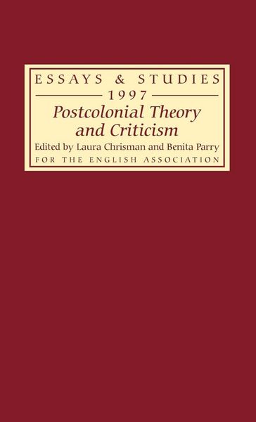 Produktbild: Postcolonial Theory and Criticism