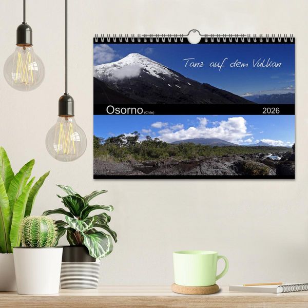 Produktbild: Tanz auf dem Vulkan - Osorno (Chile) (Wandkalender 2026 DIN A4 quer), CALVENDO Monatskalender