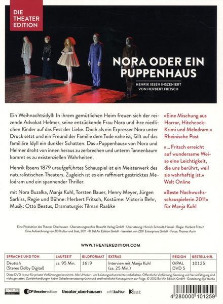 Produktbild: Nora oder Ein Puppenhaus - Die Theater Edition
