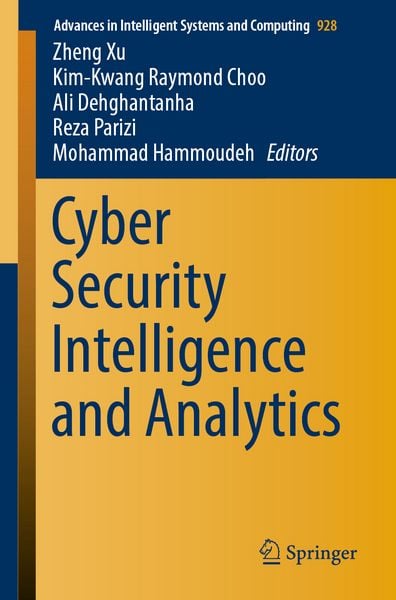 Produktbild: Cyber Security Intelligence and Analytics