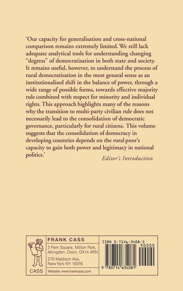 Produktbild: The Challenge of Rural Democratisation