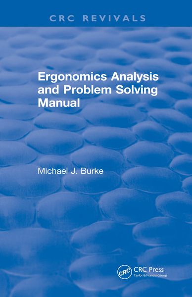 Produktbild: Ergonomics Analysis and Problem Solving Manual