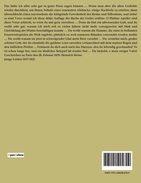 Produktbild: BUCH DER LIEDER