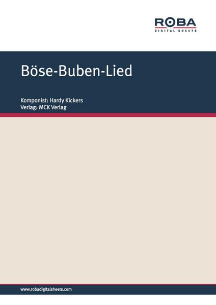 Produktbild: B&ouml;se-Buben-Lied