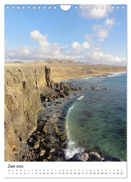 Produktbild: Fuerteventura -schlicht sch&ouml;n (Wandkalender 2026 DIN A4 hoch), CALVENDO Monatskalender