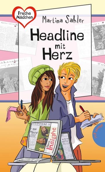 Produktbild: Freche M&auml;dchen - freche B&uuml;cher!: Headline mit Herz