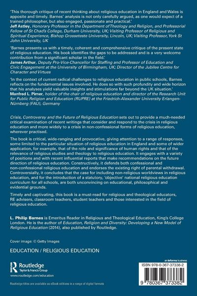 Produktbild: Crisis, Controversy and the Future of Religious Education
