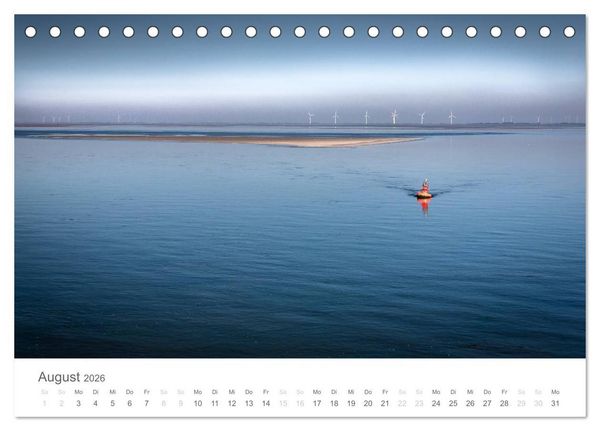 Produktbild: Amrum - Nordseeinsel im Wechsel der Gezeiten (Tischkalender 2026 DIN A5 quer), CALVENDO Monatskalender
