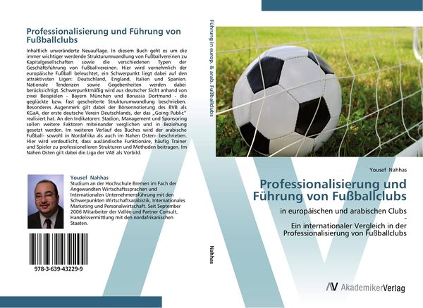 Produktbild: Professionalisierung und F&uuml;hrung von Fu&szlig;ballclubs