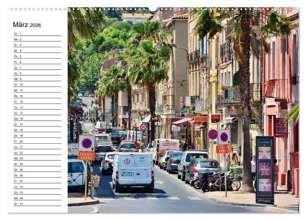 Produktbild: S&egrave;te - Das Venedig des Languedoc (Wandkalender 2026 DIN A2 quer), CALVENDO Monatskalender