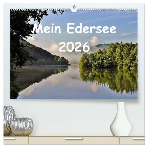 Produktbild: Mein Edersee 2026 (hochwertiger Premium Wandkalender 2026 DIN A2 quer), Kunstdruck in Hochglanz