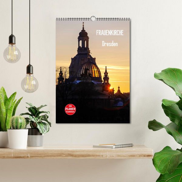 Produktbild: Frauenkirche Dresden (Wandkalender 2026 DIN A3 hoch), CALVENDO Monatskalender