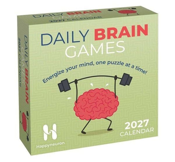 Produktbild: Daily Brain Games 2027 Day-to-Day Calendar