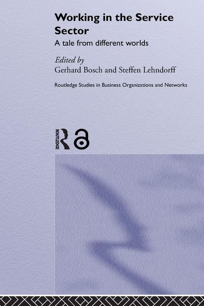 Produktbild: Working in the Service Sector