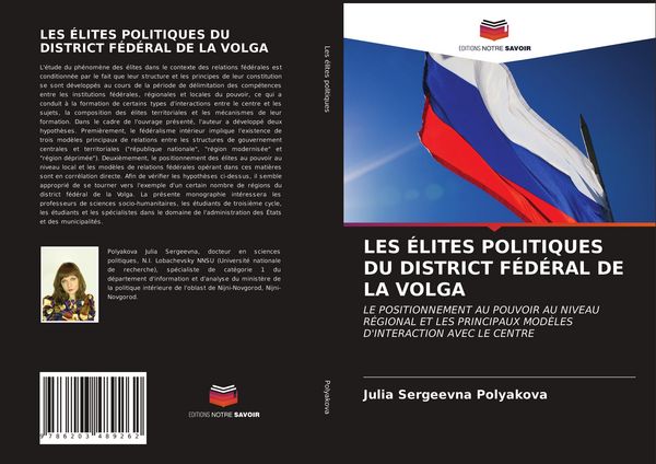 Produktbild: LES &Eacute;LITES POLITIQUES DU DISTRICT F&Eacute;D&Eacute;RAL DE LA VOLGA