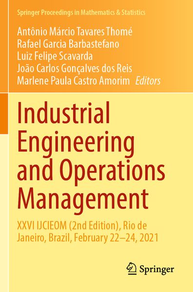 Produktbild: Industrial Engineering and Operations Management