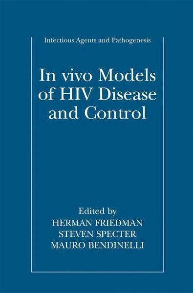 Produktbild: In vivo Models of HIV Disease and Control