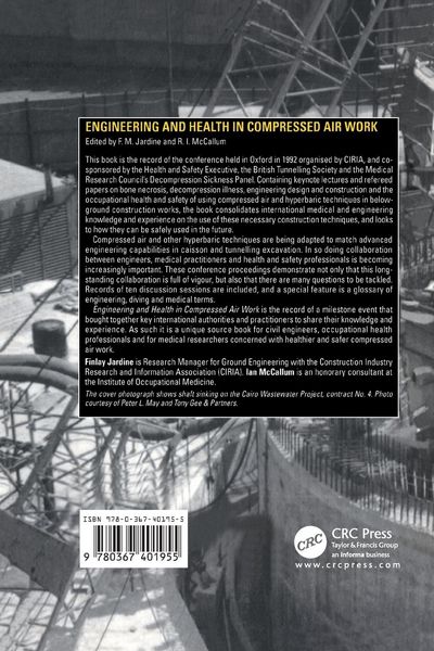 Produktbild: Engineering and Health in Compressed Air Work