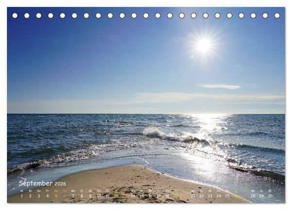 Produktbild: Nordj&uuml;tland - D&auml;nemarks Norden erleben (Tischkalender 2026 DIN A5 quer), CALVENDO Monatskalender
