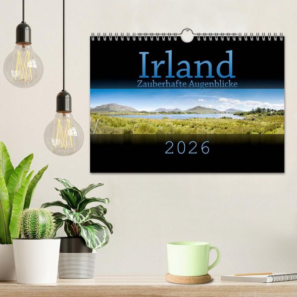 Produktbild: Irland - Zauberhafte Augenblicke (Wandkalender 2026 DIN A4 quer), CALVENDO Monatskalender