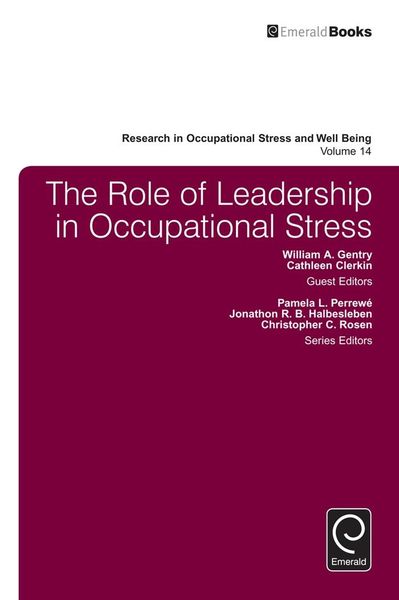 Produktbild: Role of Leadership in Occupational Stress