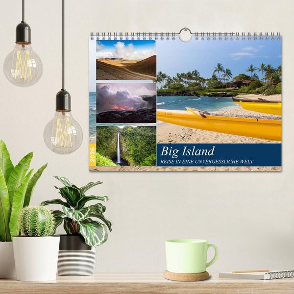 Produktbild: Big Island - Reise in eine unvergessliche Welt (Wandkalender 2026 DIN A4 quer), CALVENDO Monatskalender