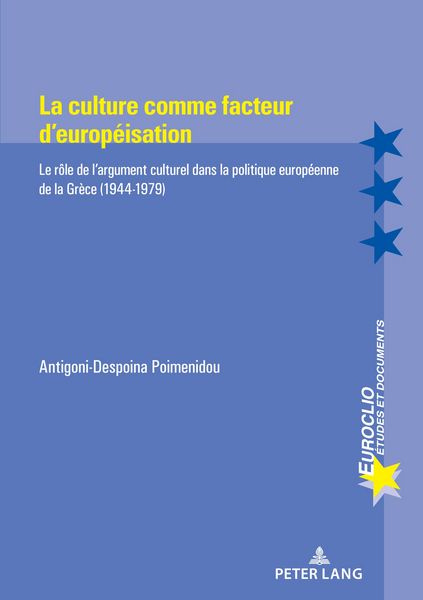 Produktbild: La culture comme facteur d'europ&eacute;isation