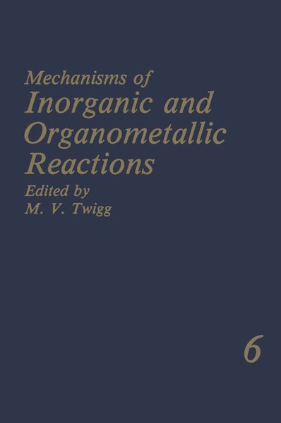 Produktbild: Mechanisms of Inorganic and Organometallic Reactions