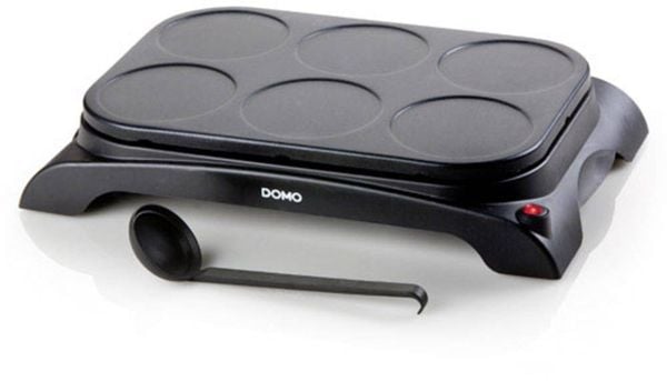 DOMO DO8709P Crépes Maker 6Pfännchen