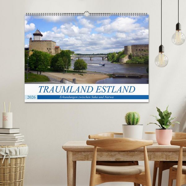 Produktbild: Traumland Estland - Erkundungen zwischen Saka und Narva (Wandkalender 2026 DIN A2 quer), CALVENDO Monatskalender