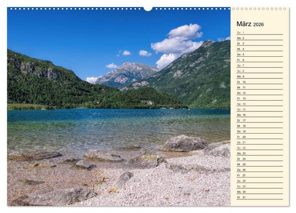 Produktbild: Friaul-Julisch Venetien - Italiens sch&ouml;ner Nordosten (Wandkalender 2026 DIN A2 quer), CALVENDO Monatskalender