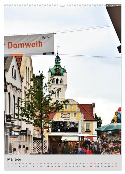 Produktbild: Verden - Aller (hochwertiger Premium Wandkalender 2026 DIN A2 hoch), Kunstdruck in Hochglanz