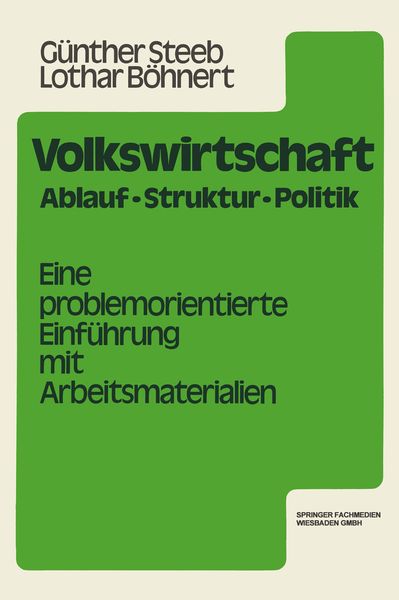Produktbild: Volkswirtschaft