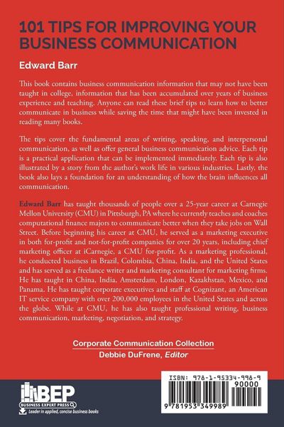 Produktbild: 101 Tips for Improving Your Business Communication