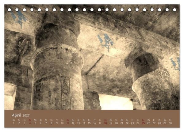 Produktbild: &Auml;gypten Nostalgie & Antike 2027 (Tischkalender 2027 DIN A5 quer), CALVENDO Monatskalender