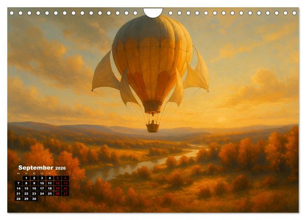 Produktbild: Wind bewegt die Welt (Wandkalender 2026 DIN A4 quer), CALVENDO Monatskalender