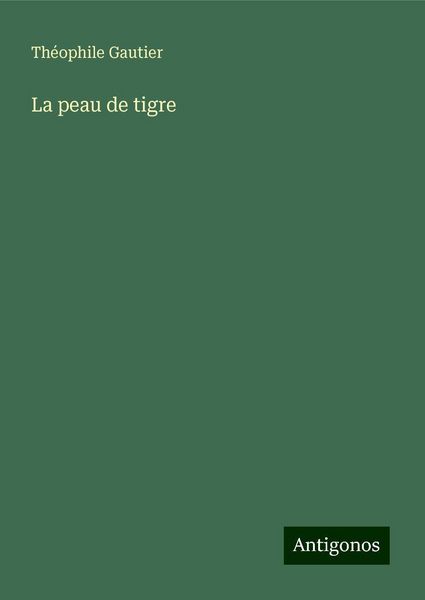 La peau de tigre