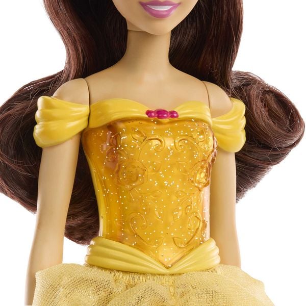 Produktbild: Disney Prinzessin-Spielzeug, Belle-Modepuppe mit Accessoires