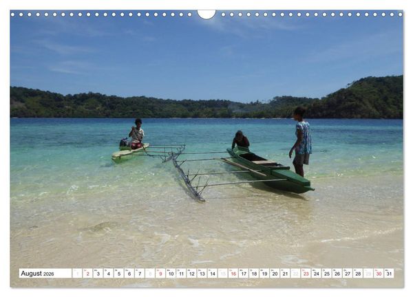 Produktbild: Papua-Neuguinea Geheimnisvolle Inselwelt (Wandkalender 2026 DIN A3 quer), CALVENDO Monatskalender