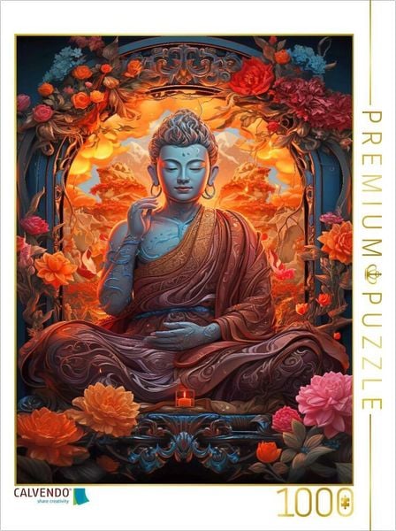 CALVENDO Puzzle Samsara | 1000 Teile Lege-Größe 64x48cm Foto-Puzzle für glückliche Stunden