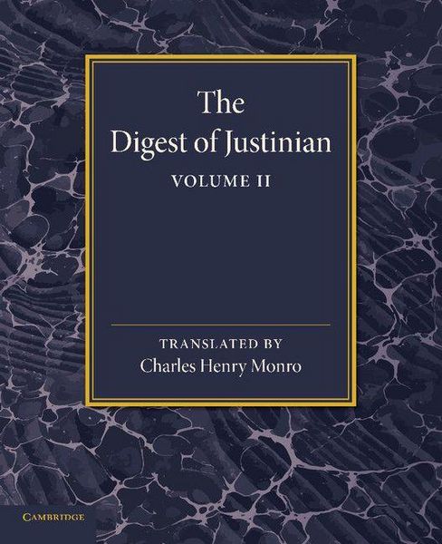 Produktbild: The Digest of Justinian