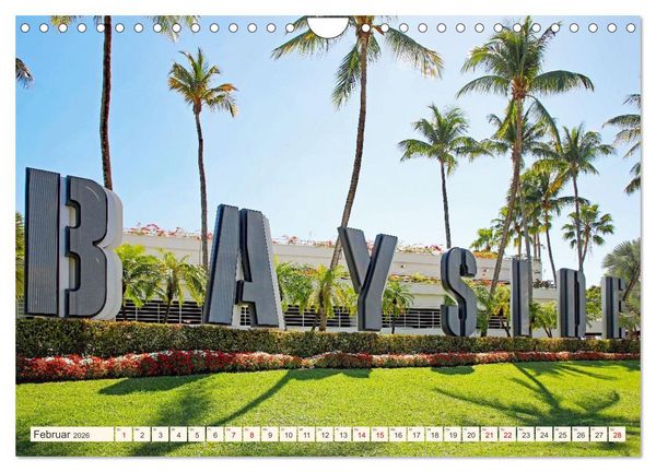 Produktbild: Miami und Miami Beach (Wandkalender 2026 DIN A4 quer), CALVENDO Monatskalender