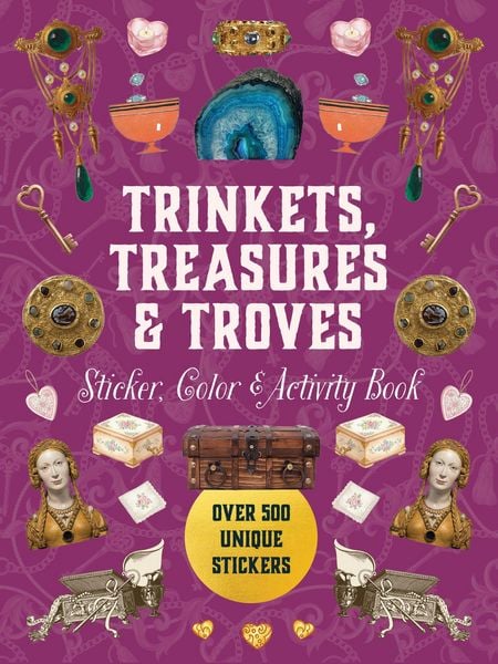 Produktbild: Trinkets, Treasures & Troves Sticker, Color & Activity Book