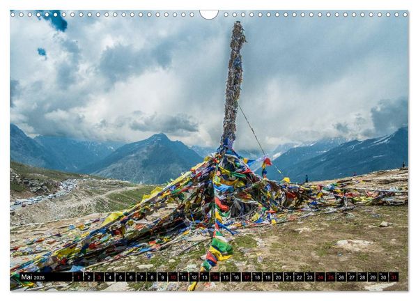 Produktbild: Himachal Pradesh - Bezaubernde Bergwelt im Himalaya (Wandkalender 2026 DIN A3 quer), CALVENDO Monatskalender