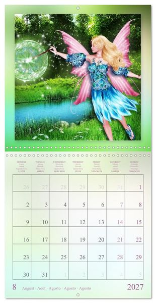 Produktbild: Twinkling Fairies (Wall Calendar 2027 12 &times; 12 Inch) CALVENDO 12 Month Wall Calendar
