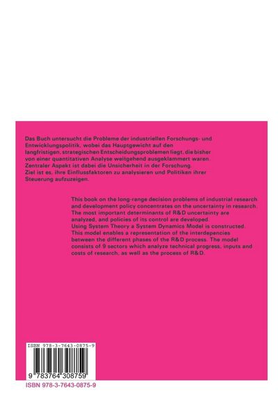 Produktbild: Alternativen der Forschungs- und Entwicklungspolitik eines Unternehmens
