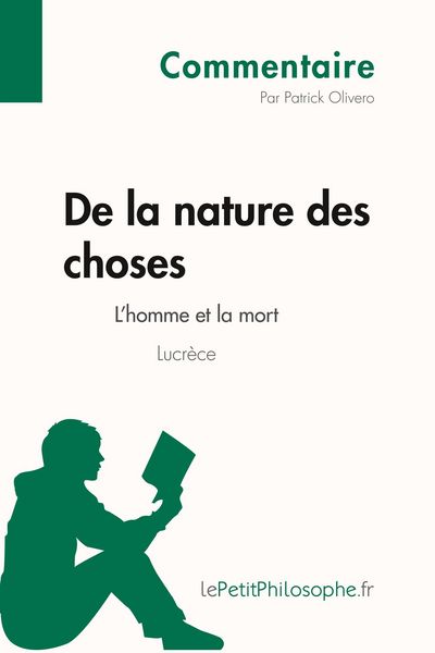Produktbild: De la nature des choses de Lucr&egrave;ce - L'homme et la mort (Commentaire)