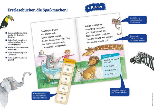 Produktbild: Duden Leseprofi &ndash; Die total verr&uuml;ckte Schrumpf-Maschine, 1. Klasse