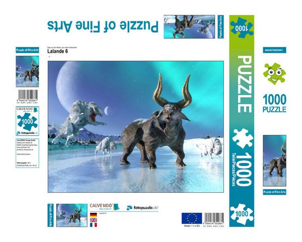 CALVENDO Puzzle Lalande 6 | 1000 Teile Lege-Größe 64x48cm Foto-Puzzle für glückliche Stunden